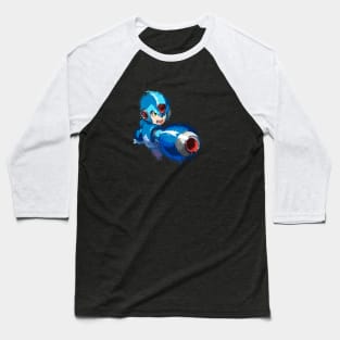 Mega Hero X Super Android Baseball T-Shirt